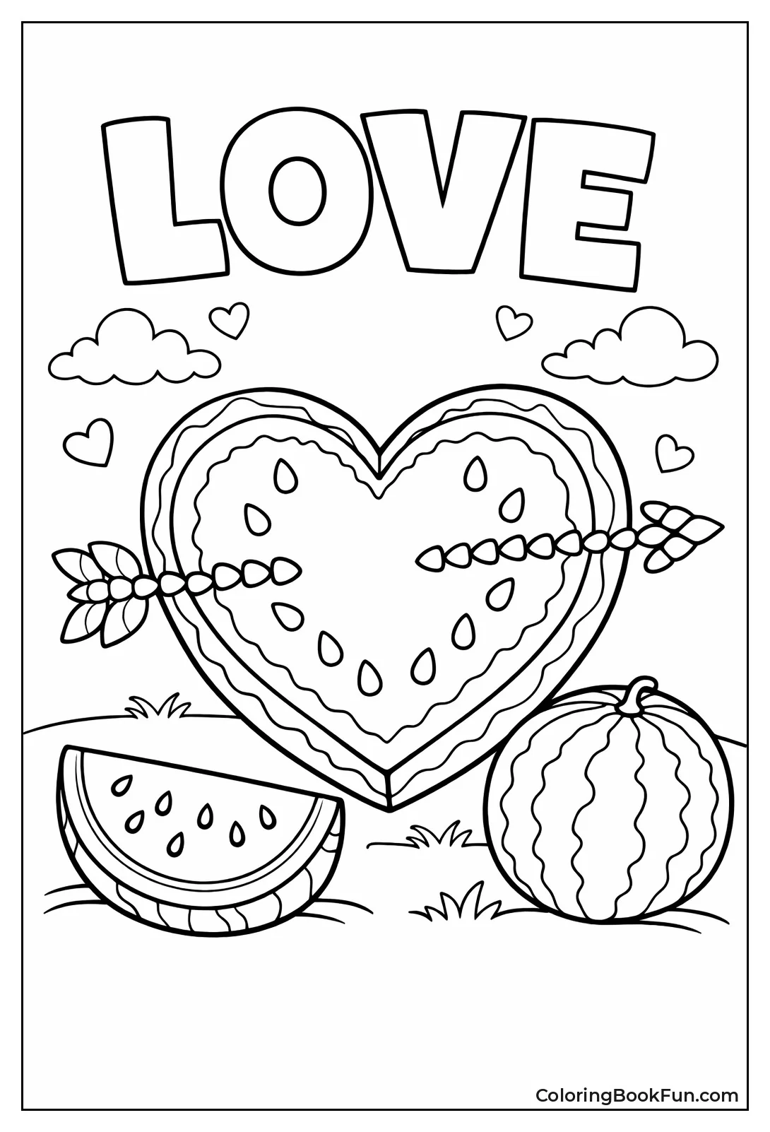 Heart Shaped Watermelon