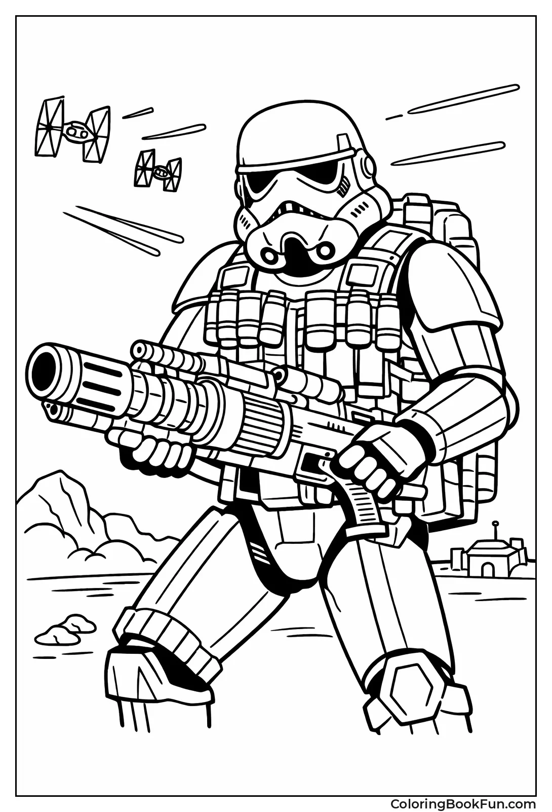 Stormtrooper with Heavy Blaster