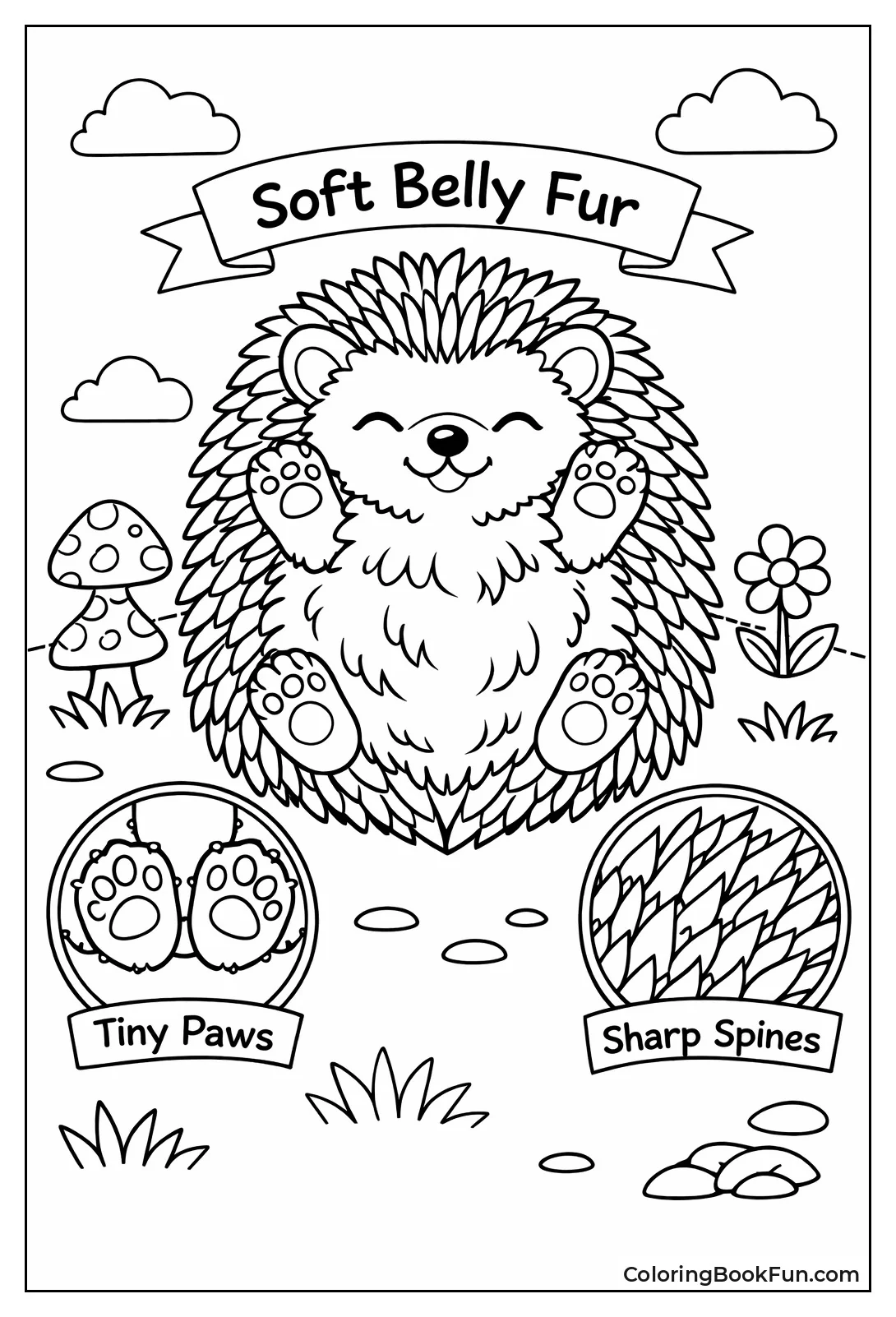 Hedgehog Anatomy Diagram