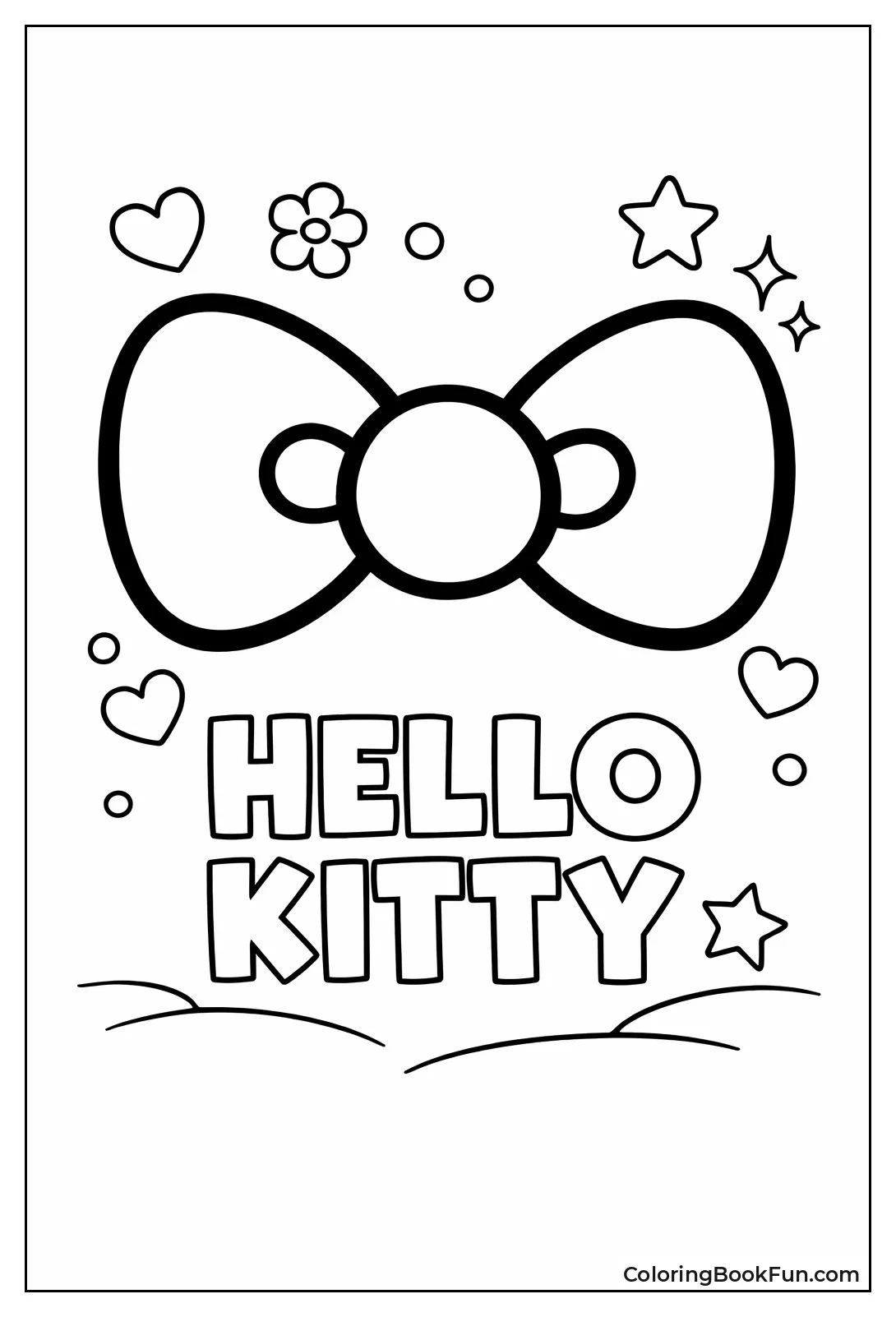 Hello Kitty's Oversized Bow
