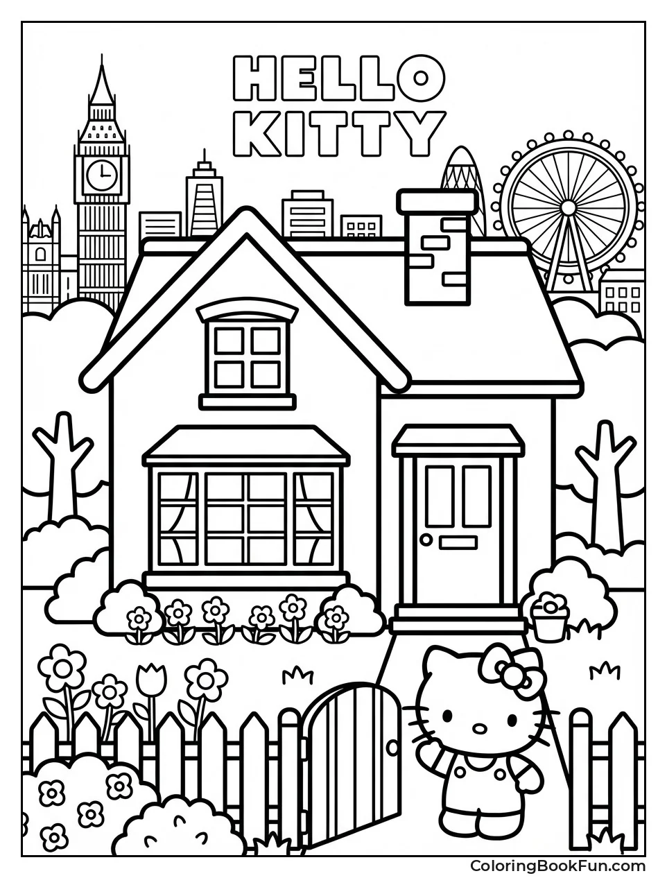 Kitty Home with Garden