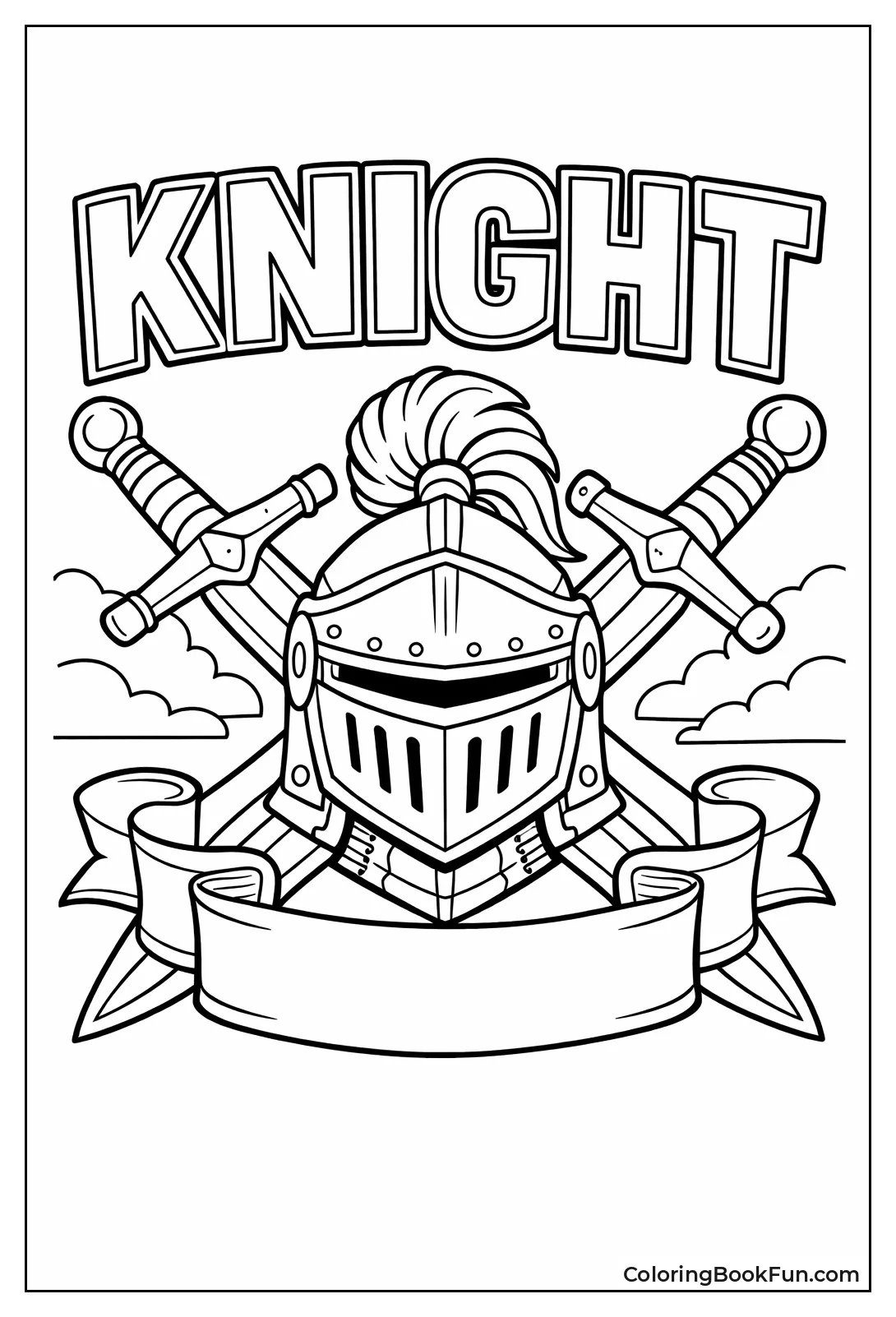 Heraldic Crossed Swords