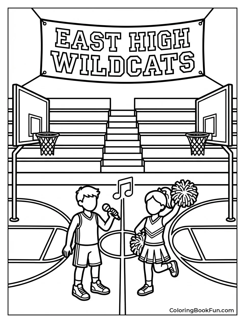 East High Basketball Court