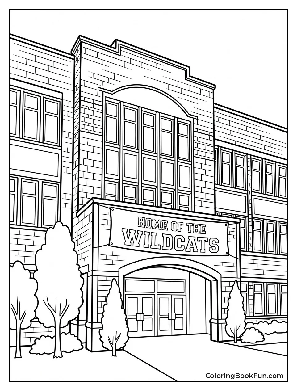 East High School Building