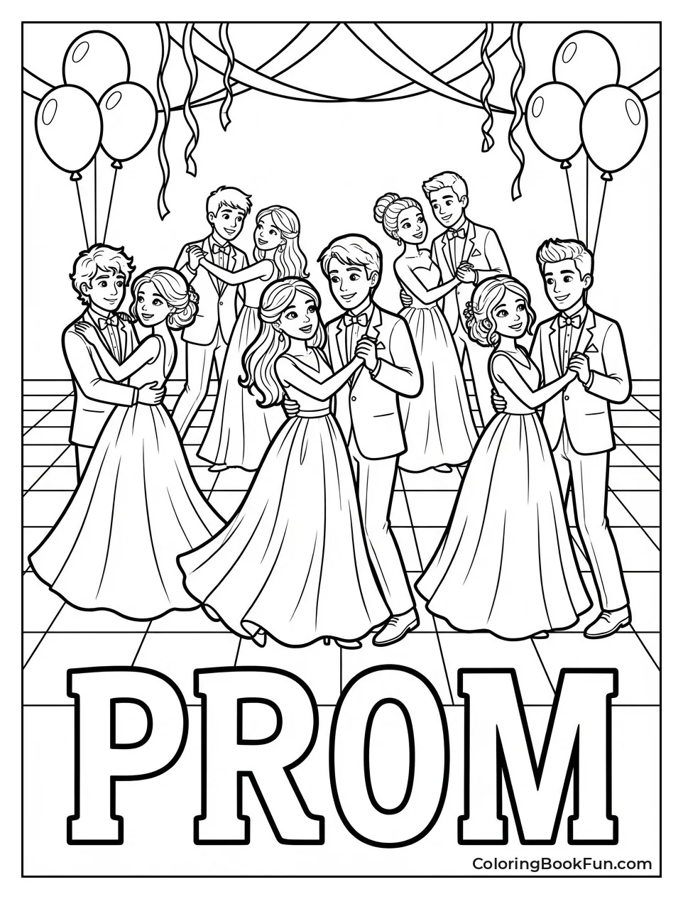 Cast Dances at Prom