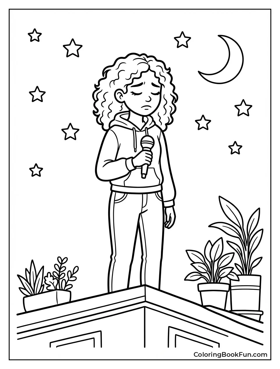 Gabriella Sings on Rooftop