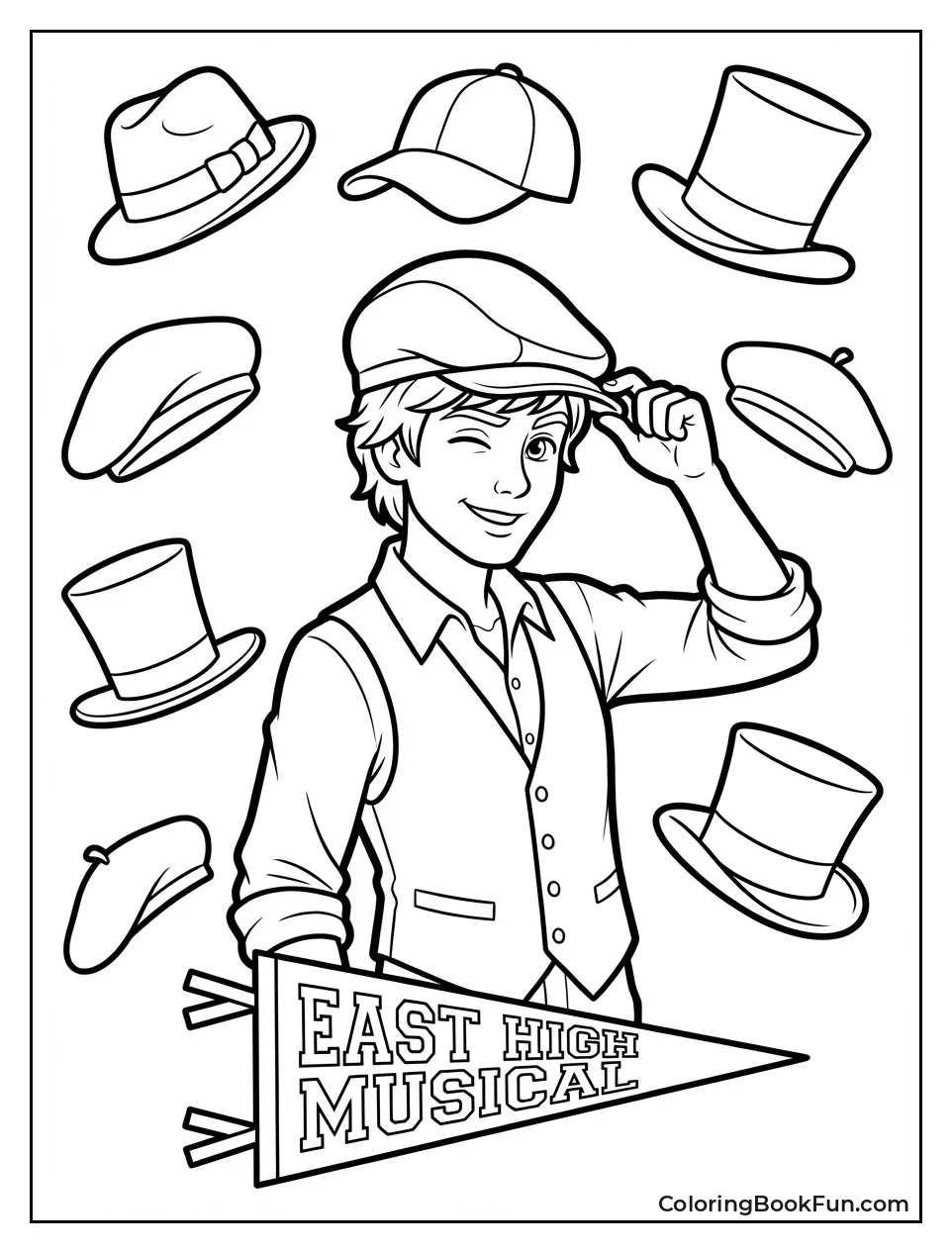 Ryan Tips Hat with Hats