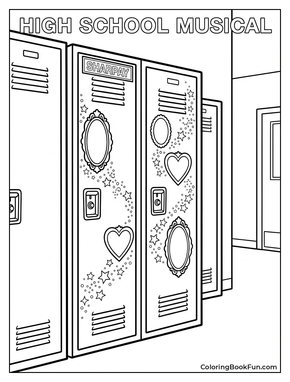 Sharpay's Pink Glitter Locker