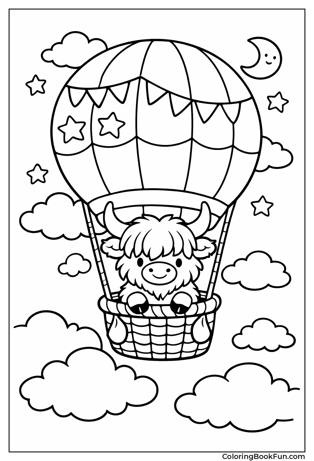 Cow Riding Hot Air Balloon