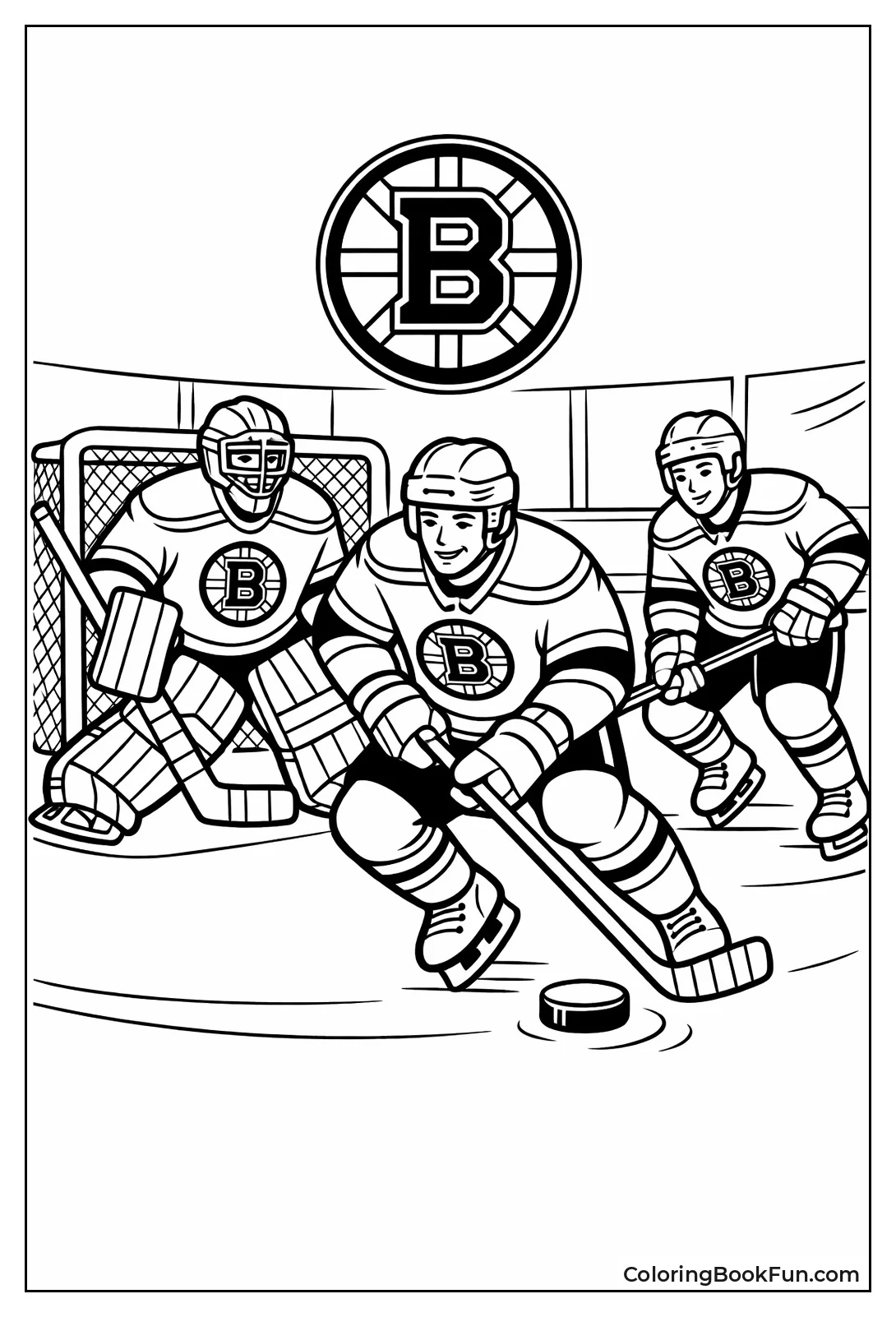 Bruins Battle in Gold