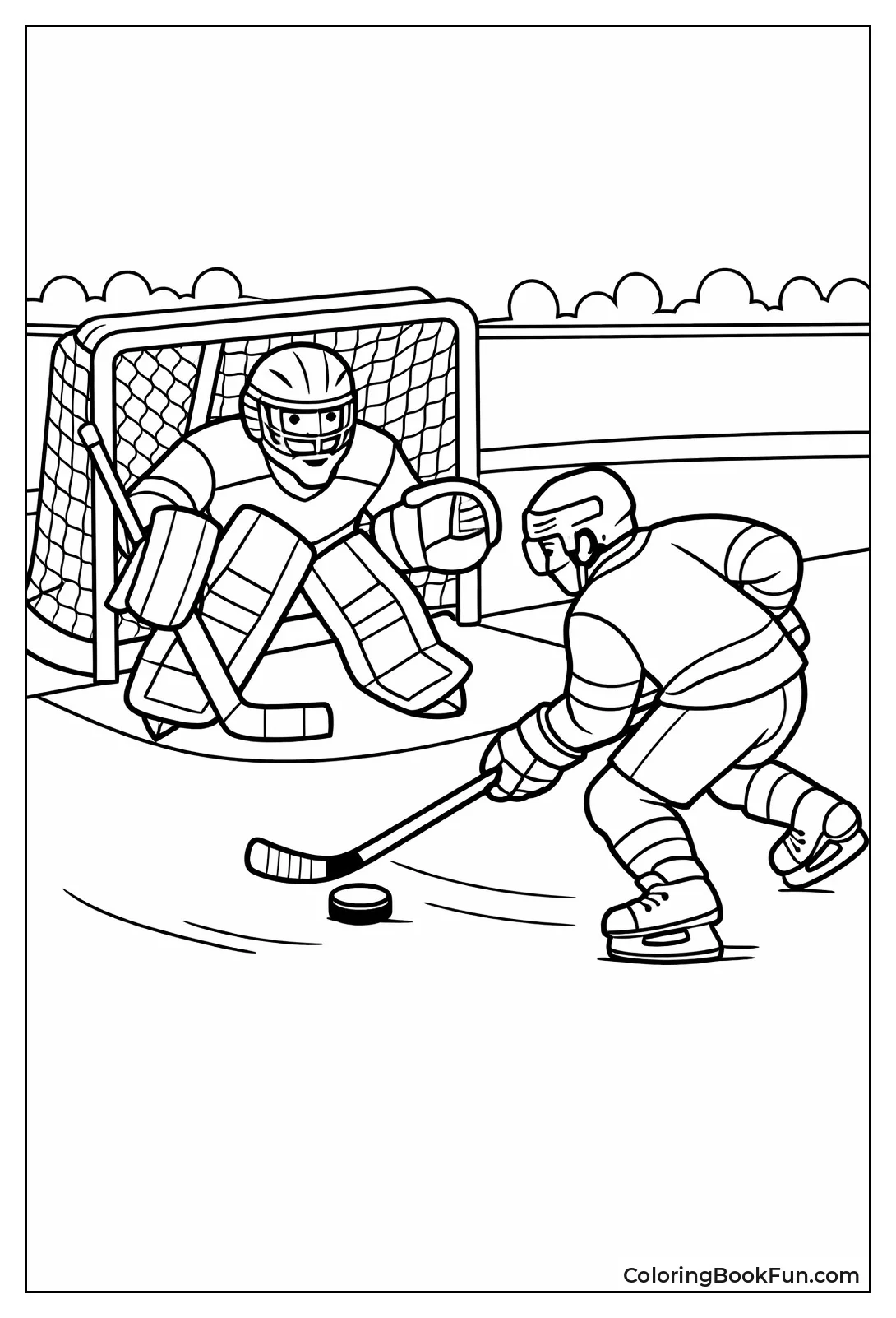 Shooter Deks Goalie Shot