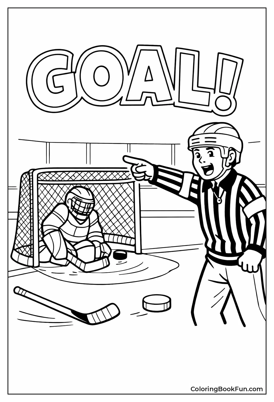 Ref Signals Goal Point