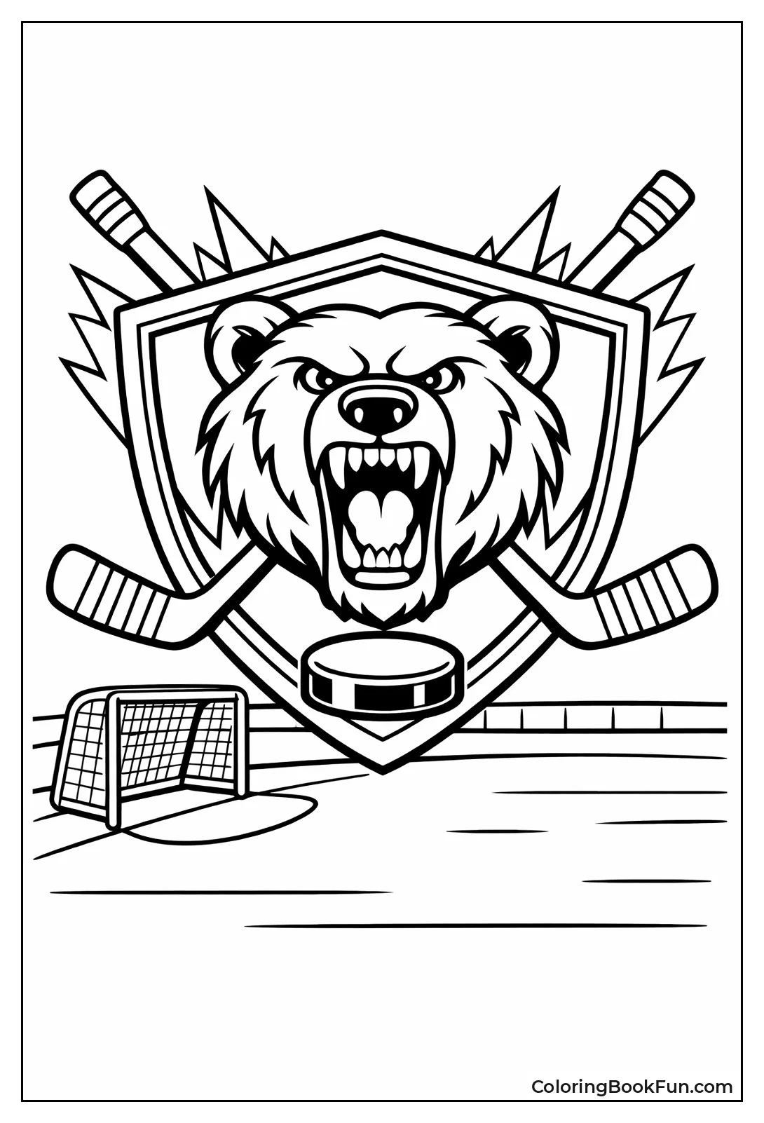 Fierce Bear Team Logo