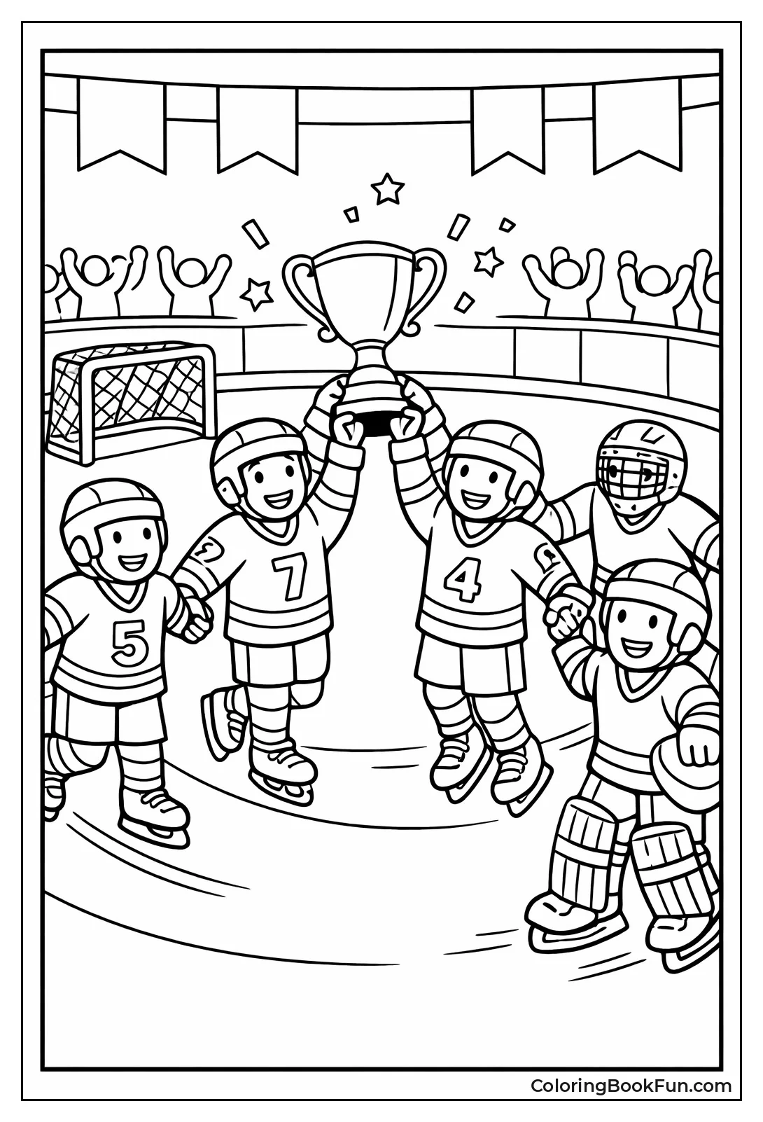 Team Skates Victory Lap