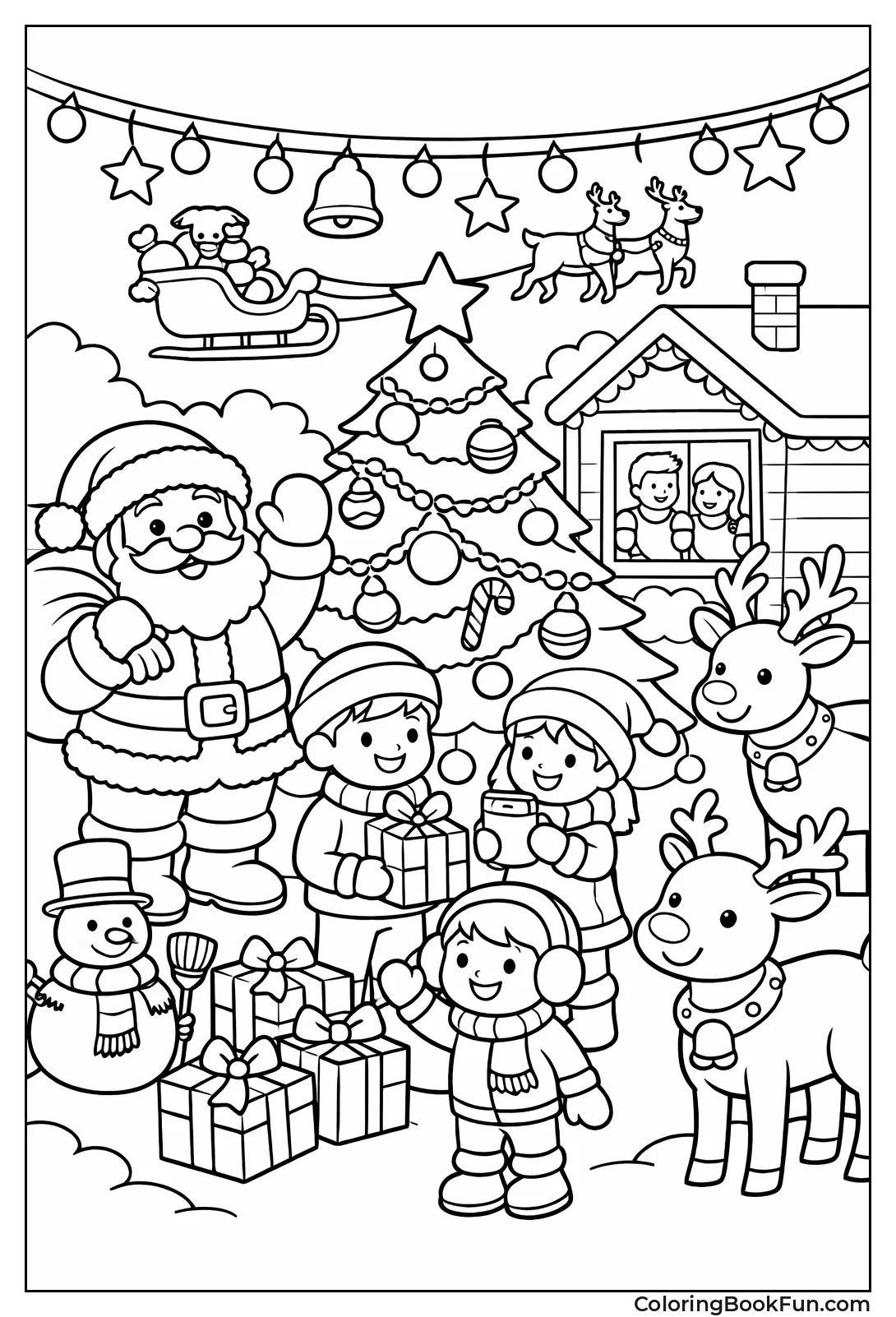 Festive Holiday Gathering Lights