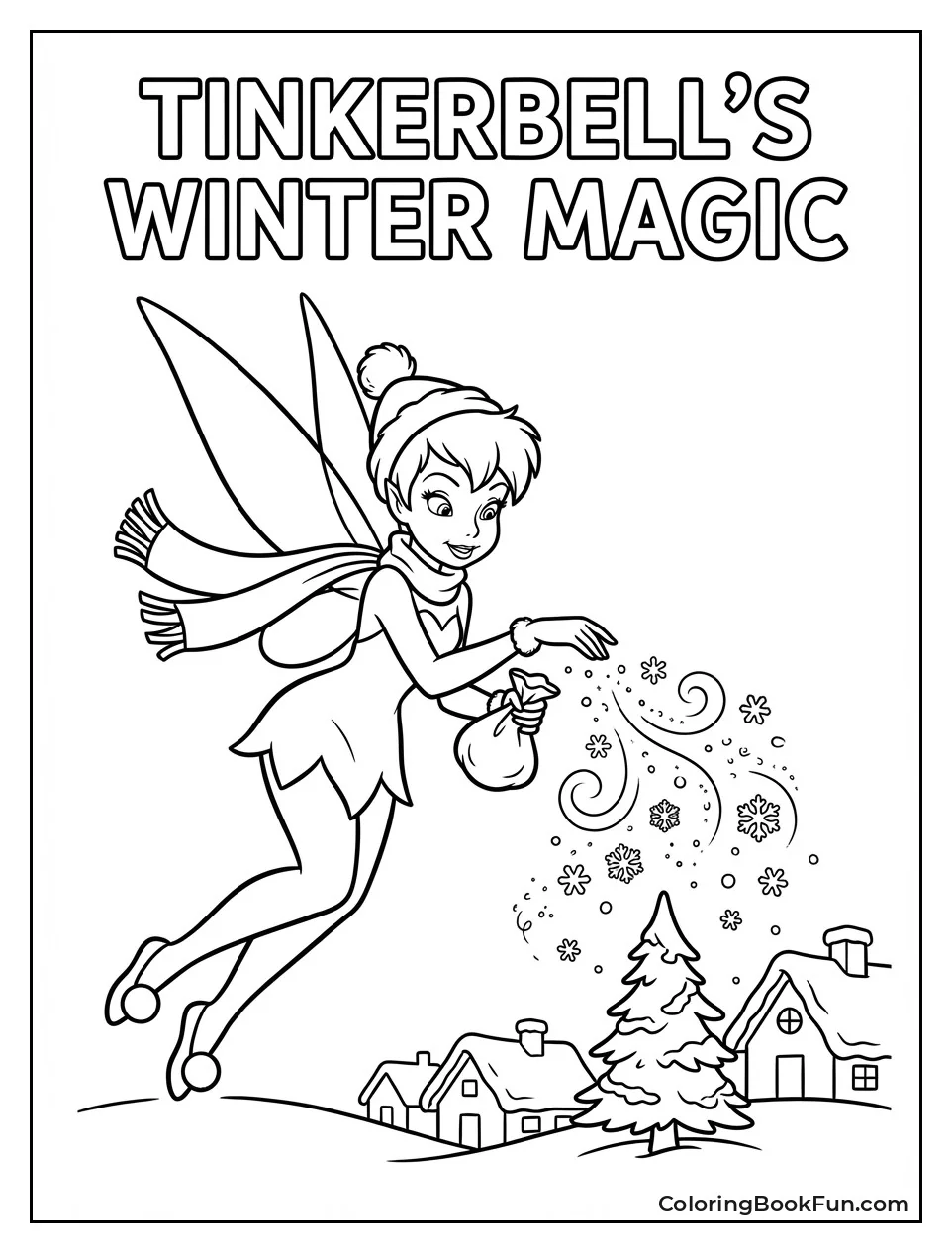 Holiday Tinkerbell Sprinkling Snow