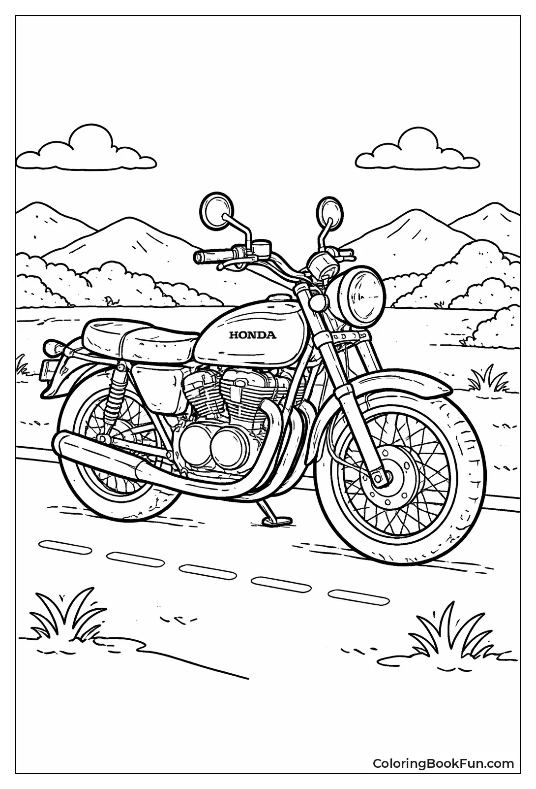 Classic Honda Clean Lines