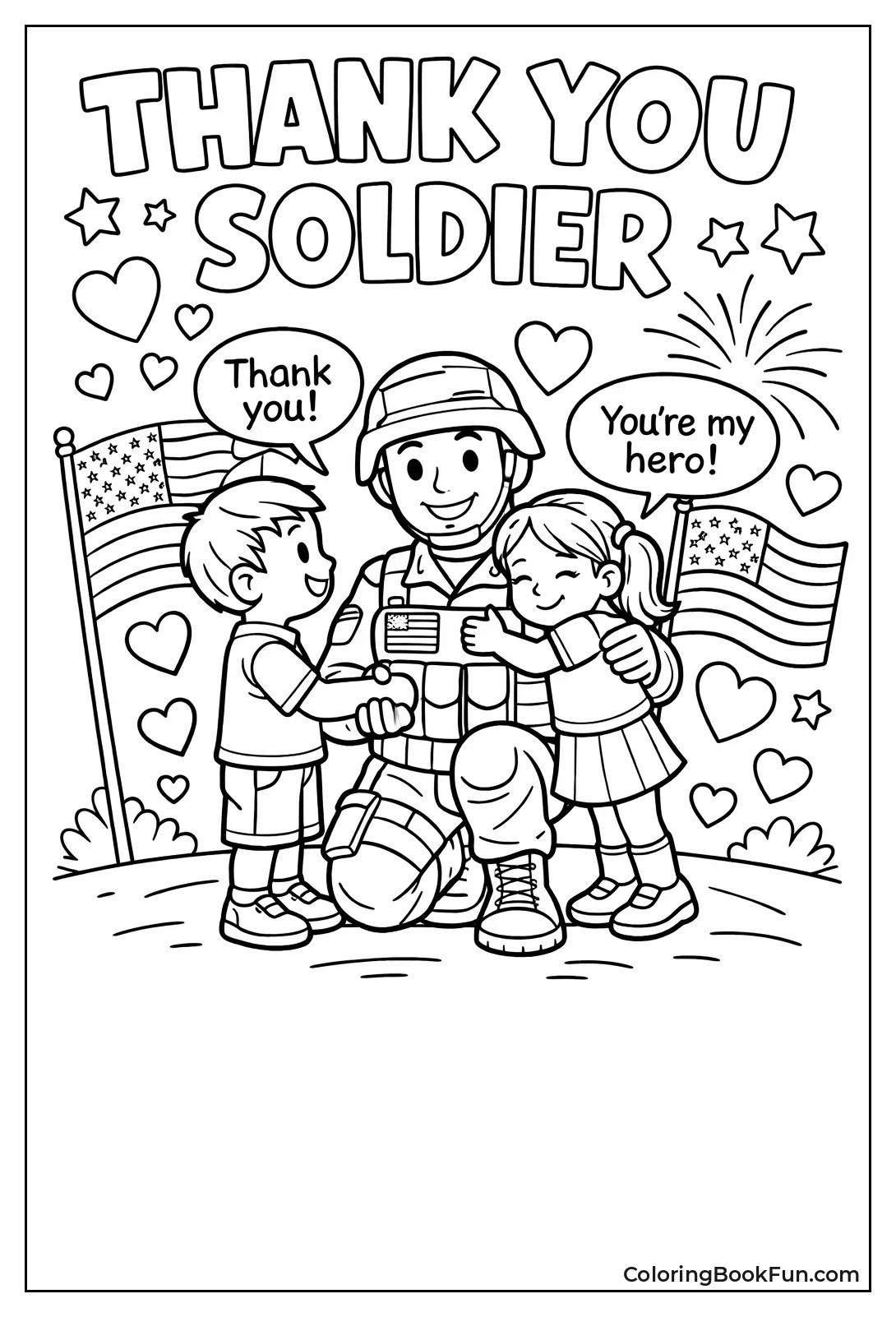 Soldier Receives Grateful Thanks