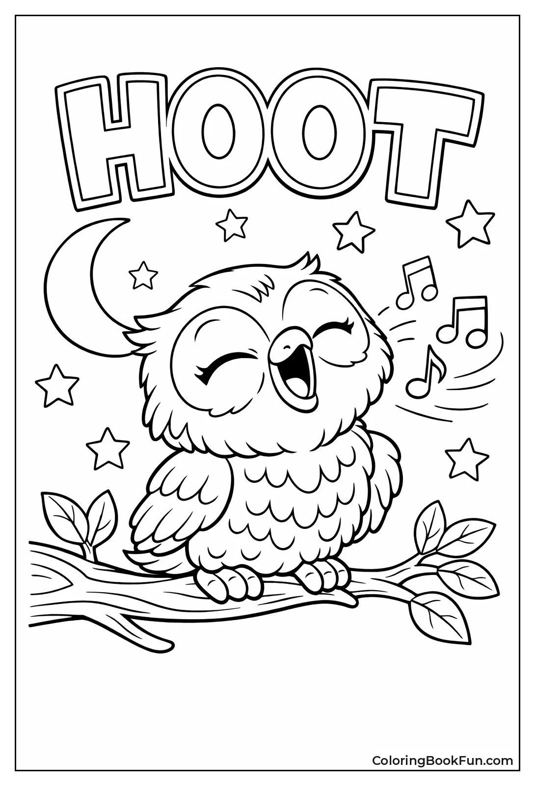 Owl Hooting at Night
