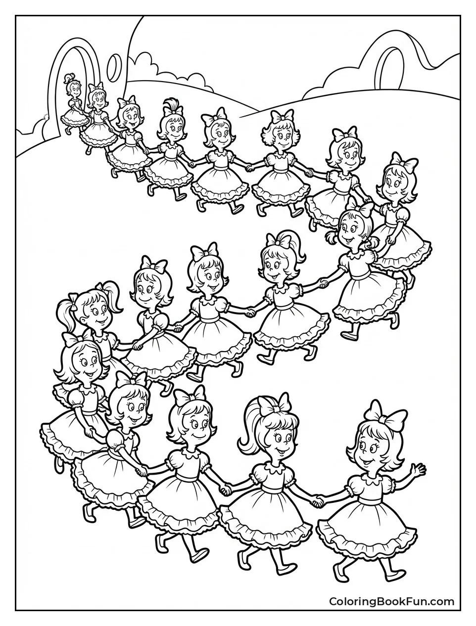 96 Daughters Line Up