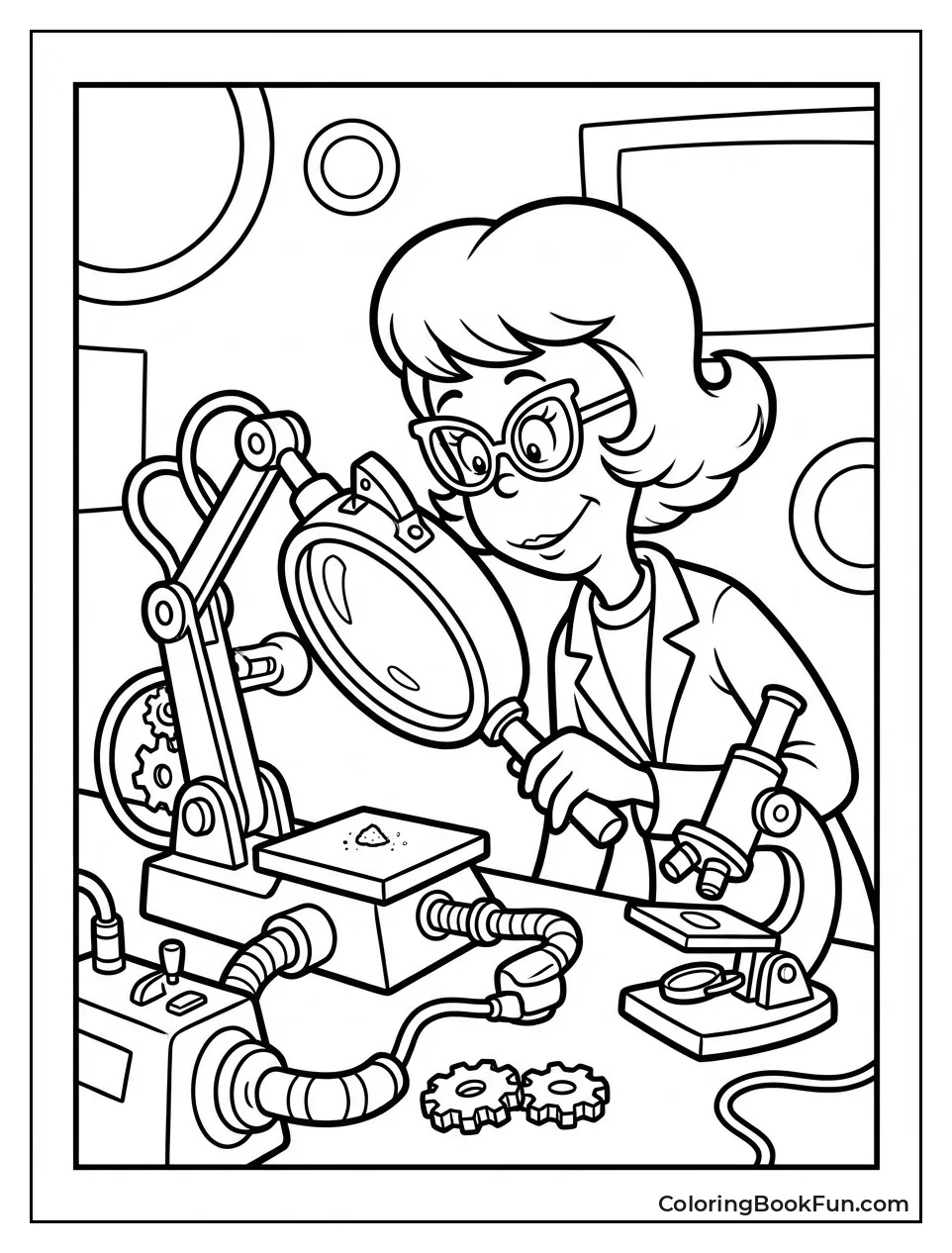 Dr LaRue Studies Speck