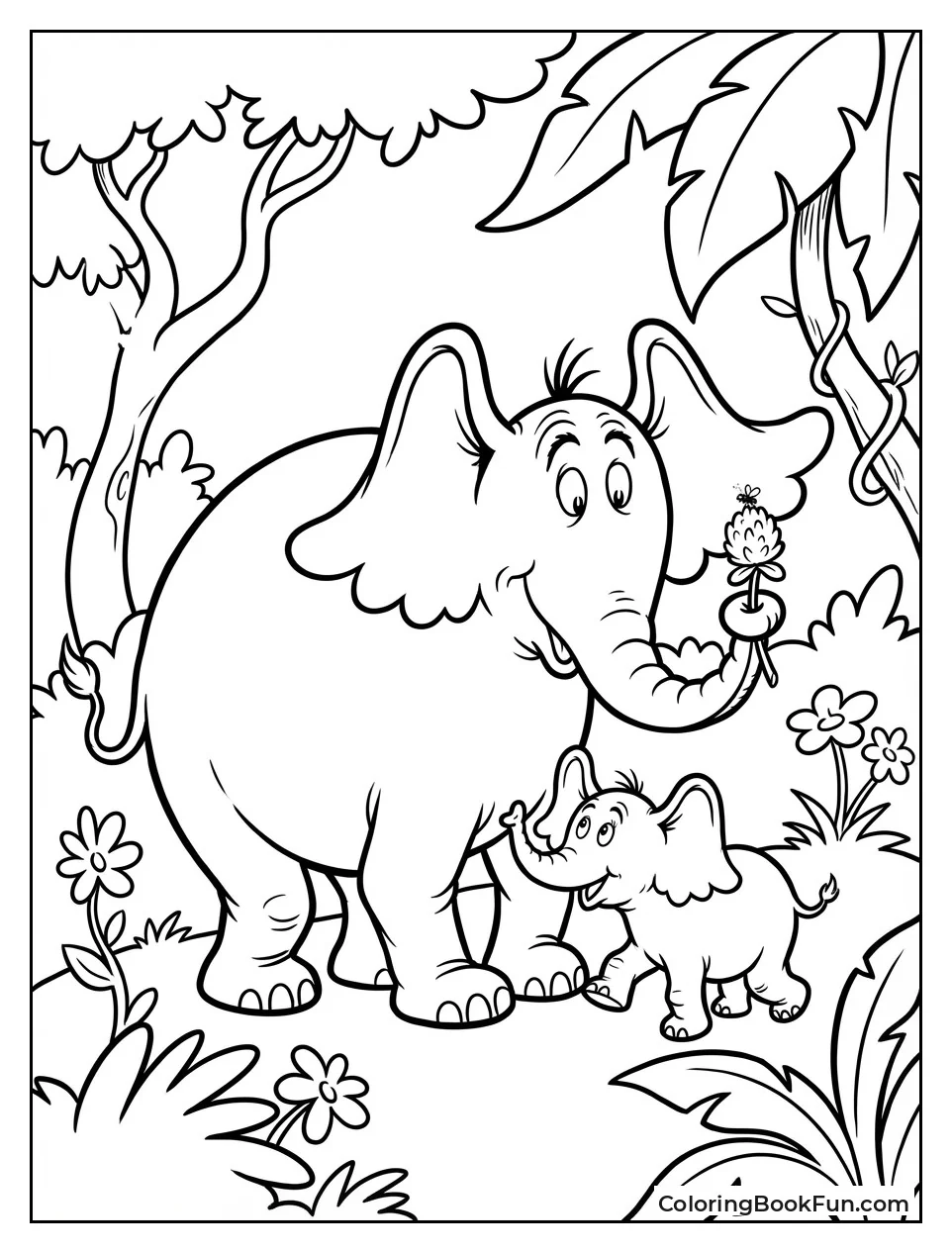 Horton Plays with Baby Rudy