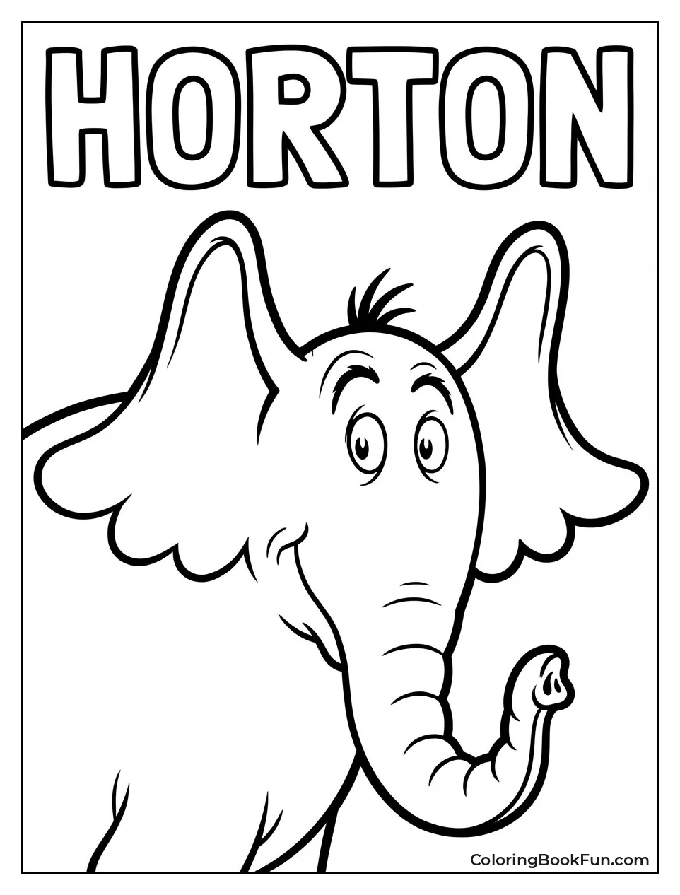 Horton Smiles with Big Ears