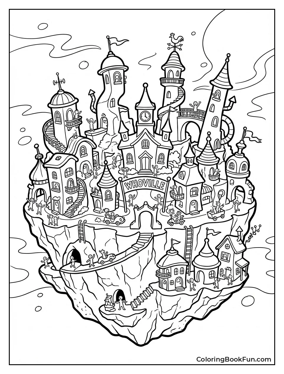 Tiny Whoville on Dust Speck