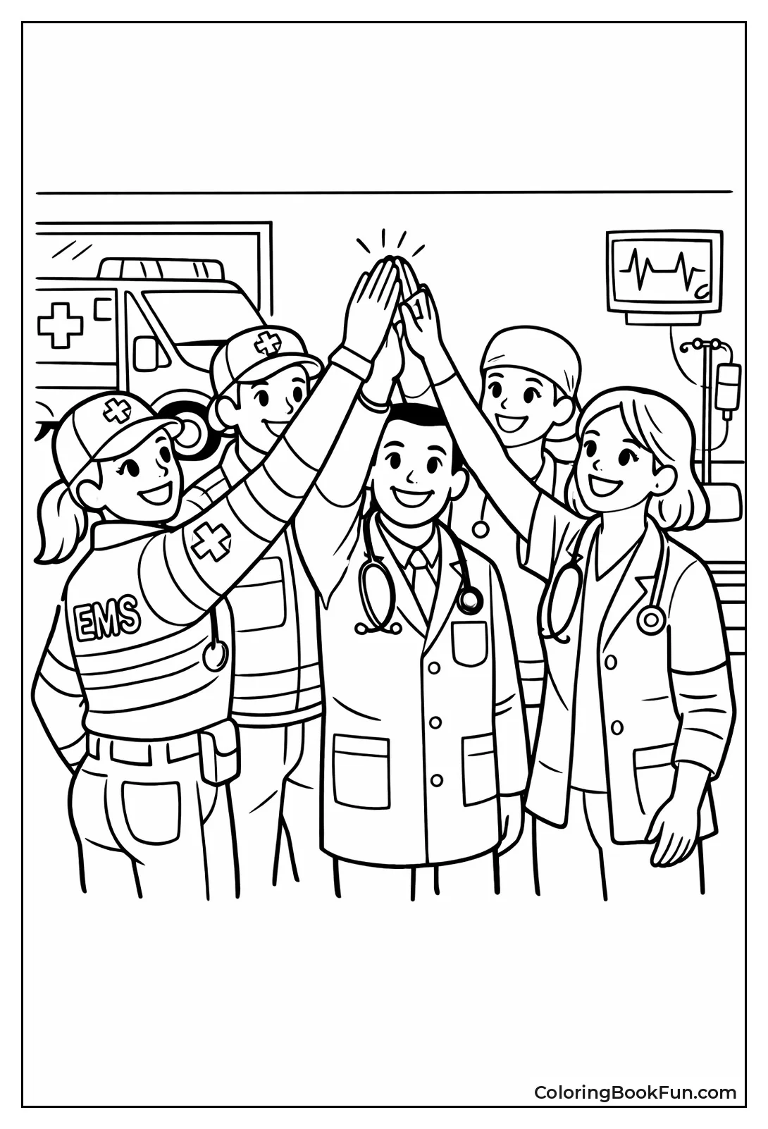 Team High Fiving Heroes