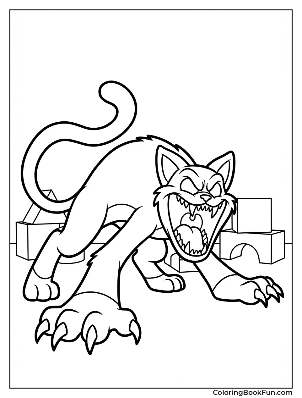 Hostile CatNap with Claws