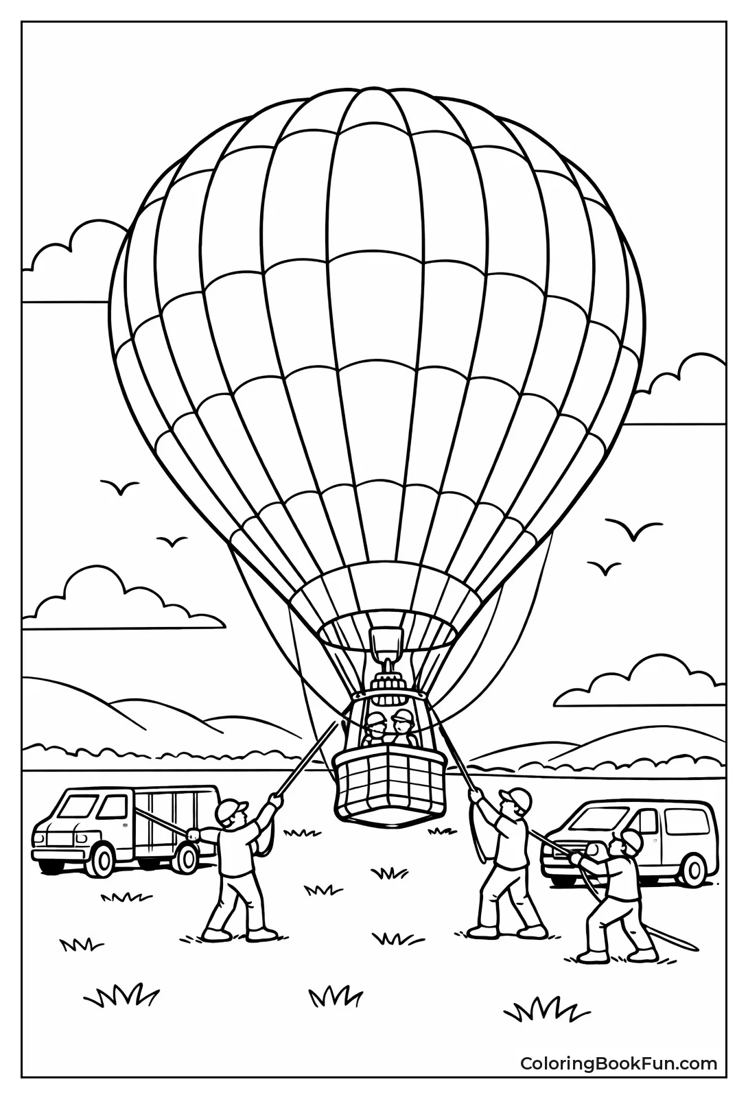Rising Balloon Launch Field