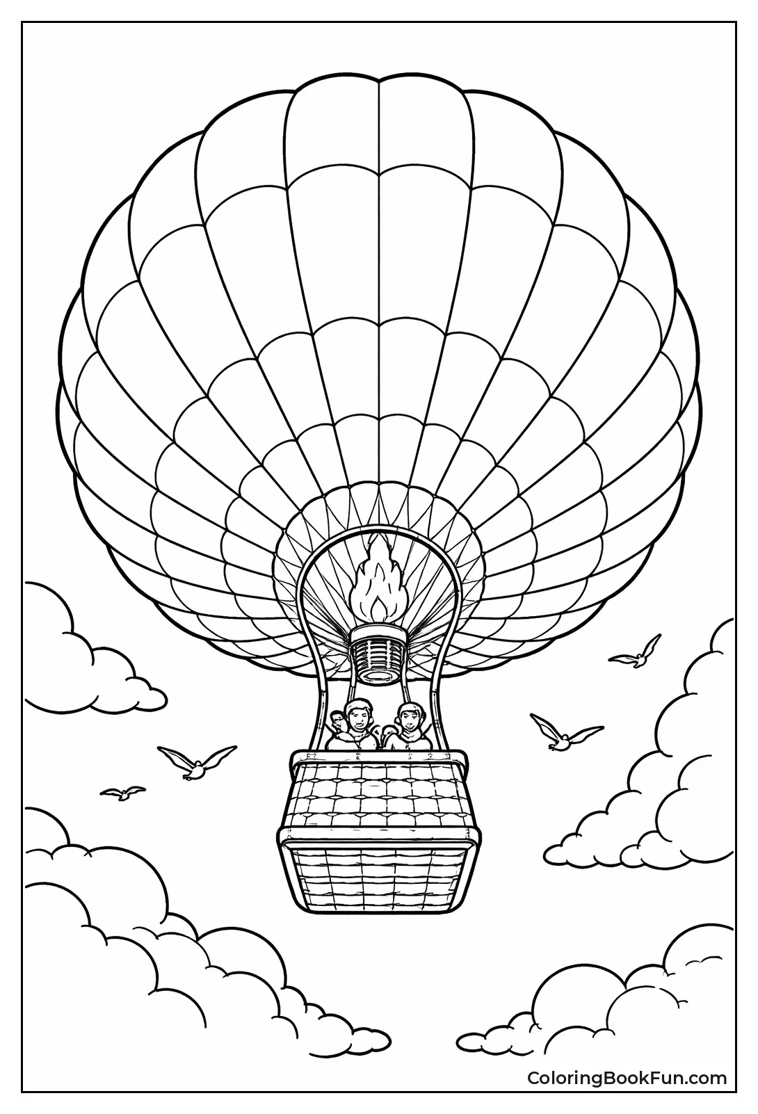 Looking Up Balloon Underside