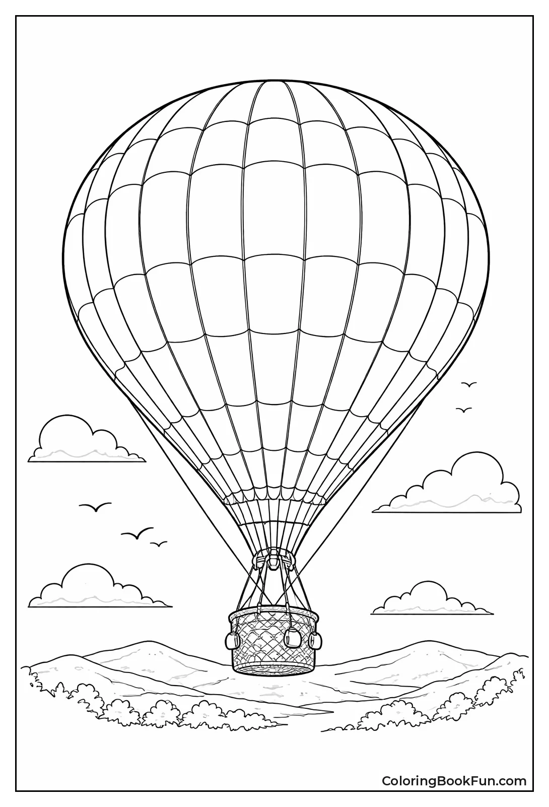 Detailed Balloon Envelope Seams