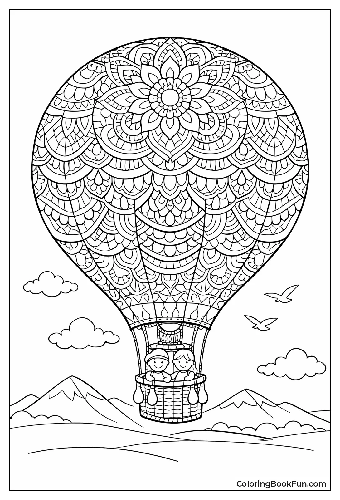 Mandala Design Envelope