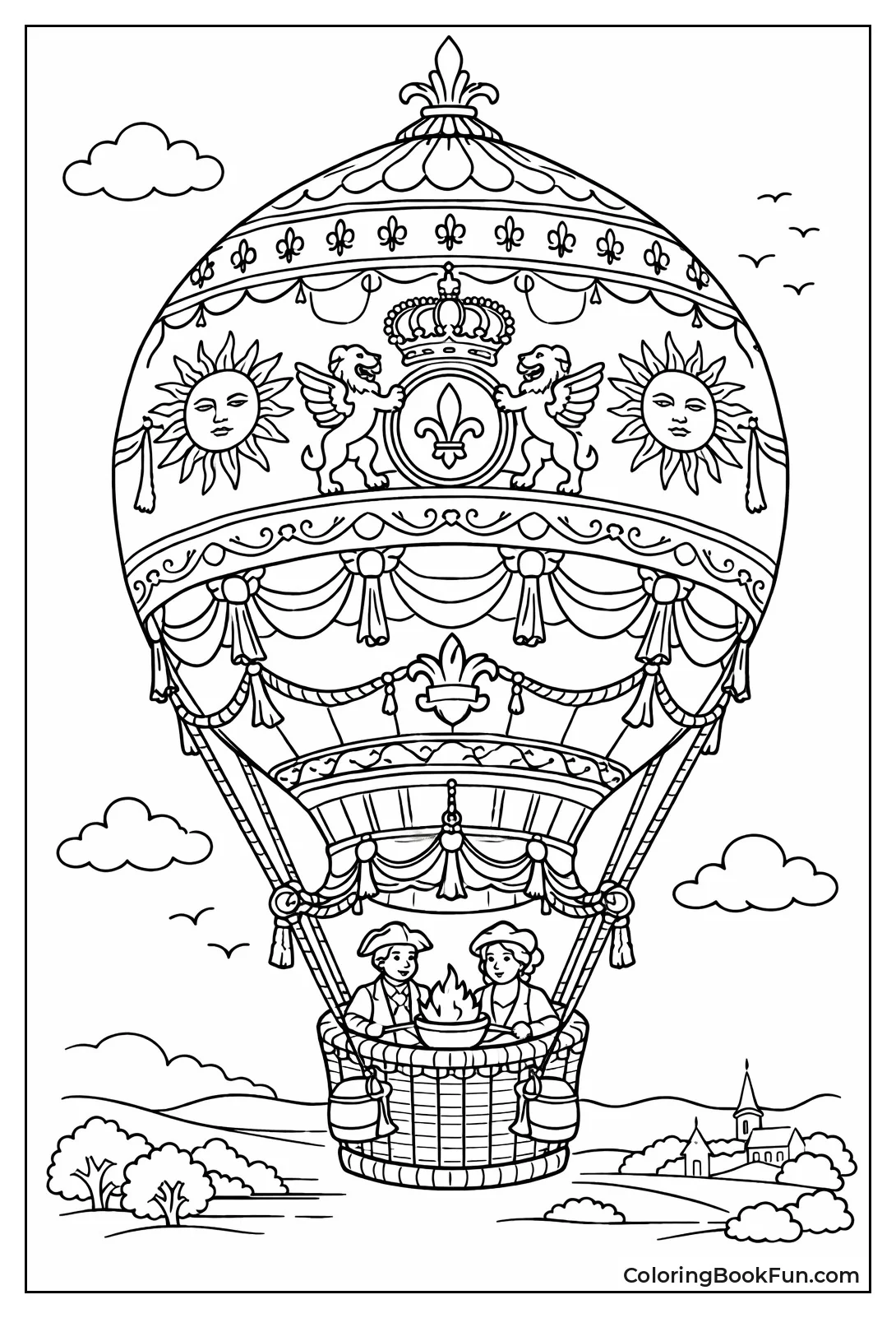 Montgolfier Historical Balloon
