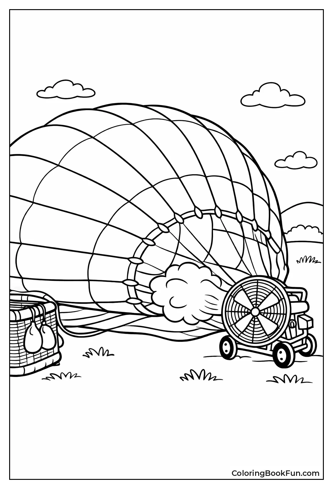 Fan Inflates Giant Envelope