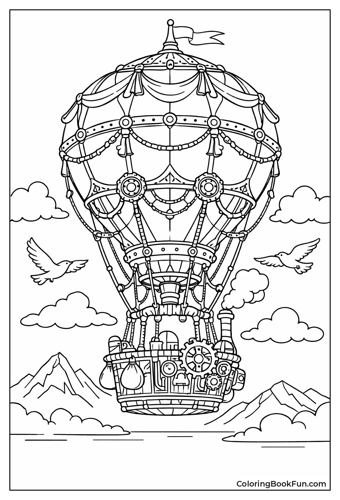 Steampunk Steam Balloon