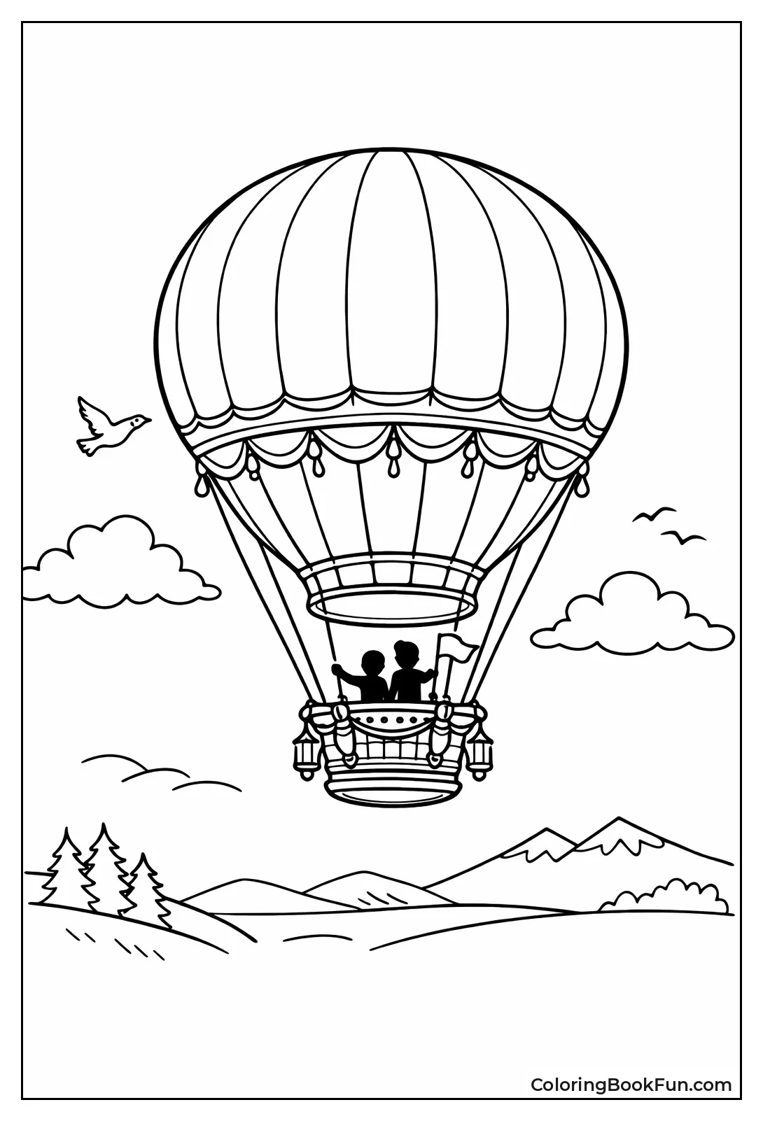 Vintage 19th Century Balloon