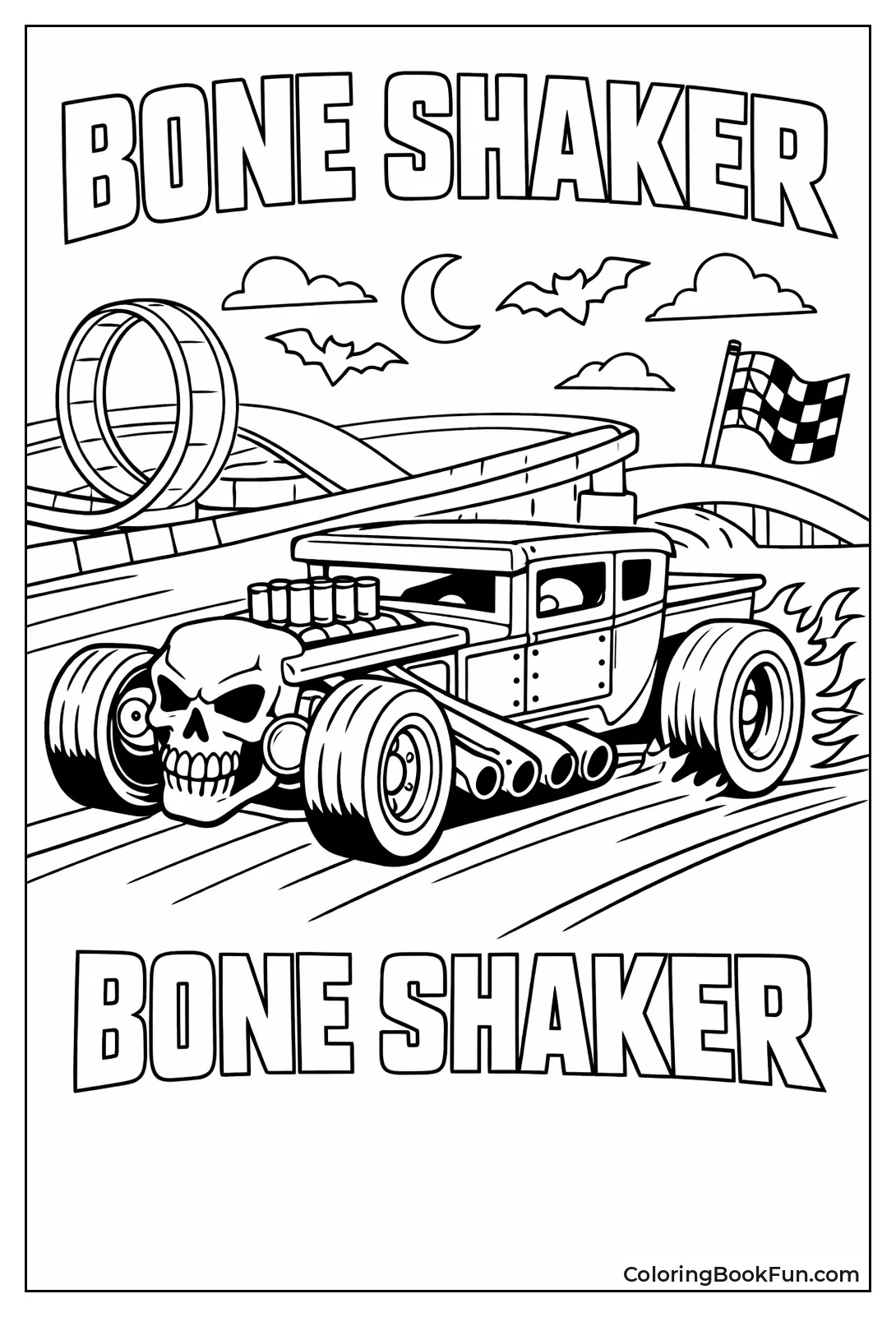 Bone Shaker Races Side View