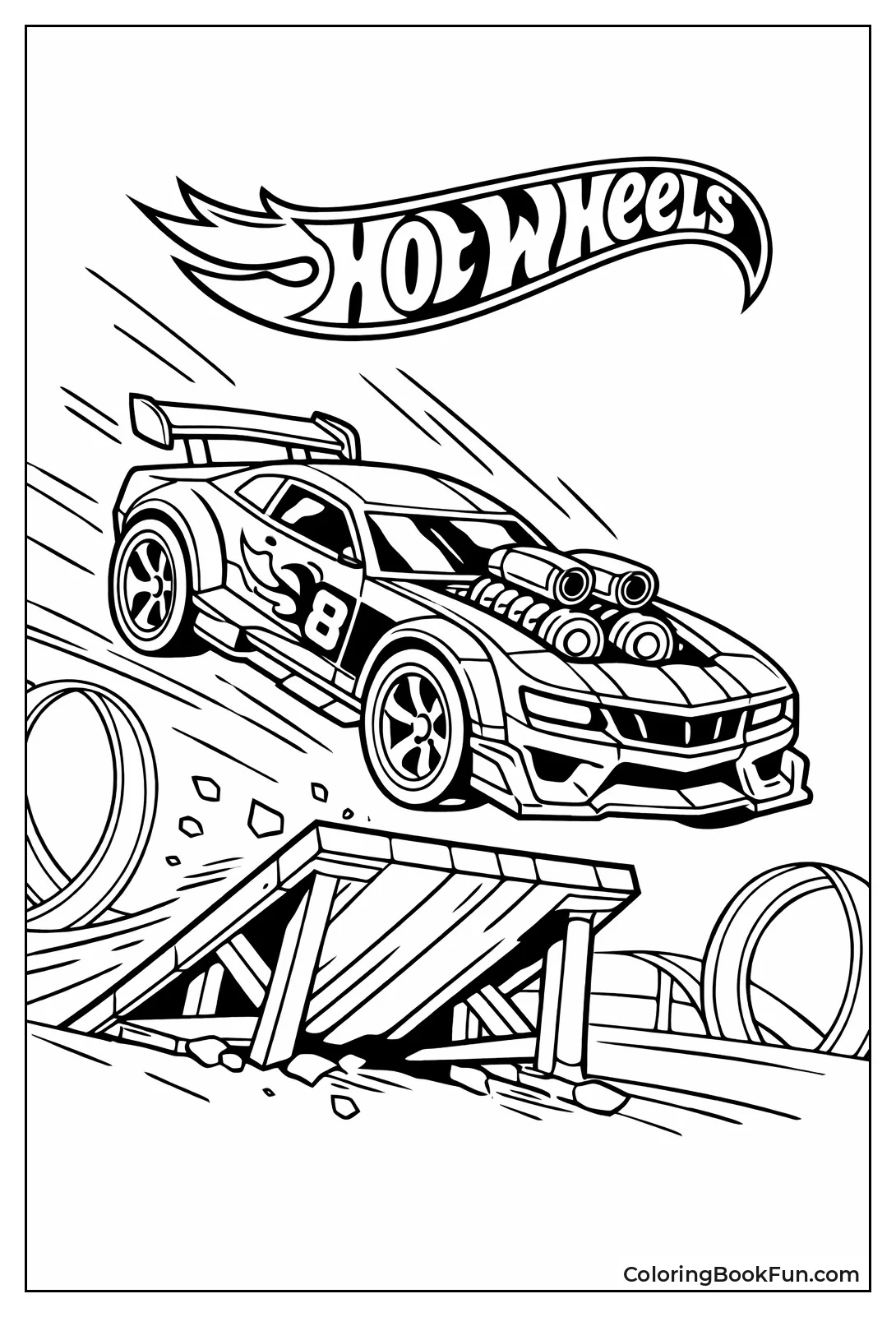 Night Shifter Jumps High Ramp