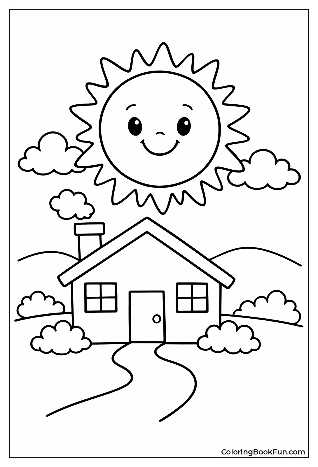 House under Smiling Sun