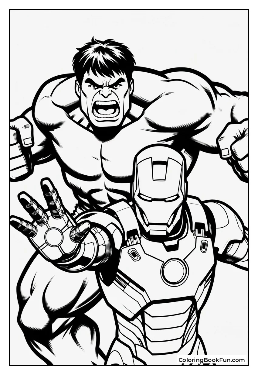 Hulk vs Iron Man