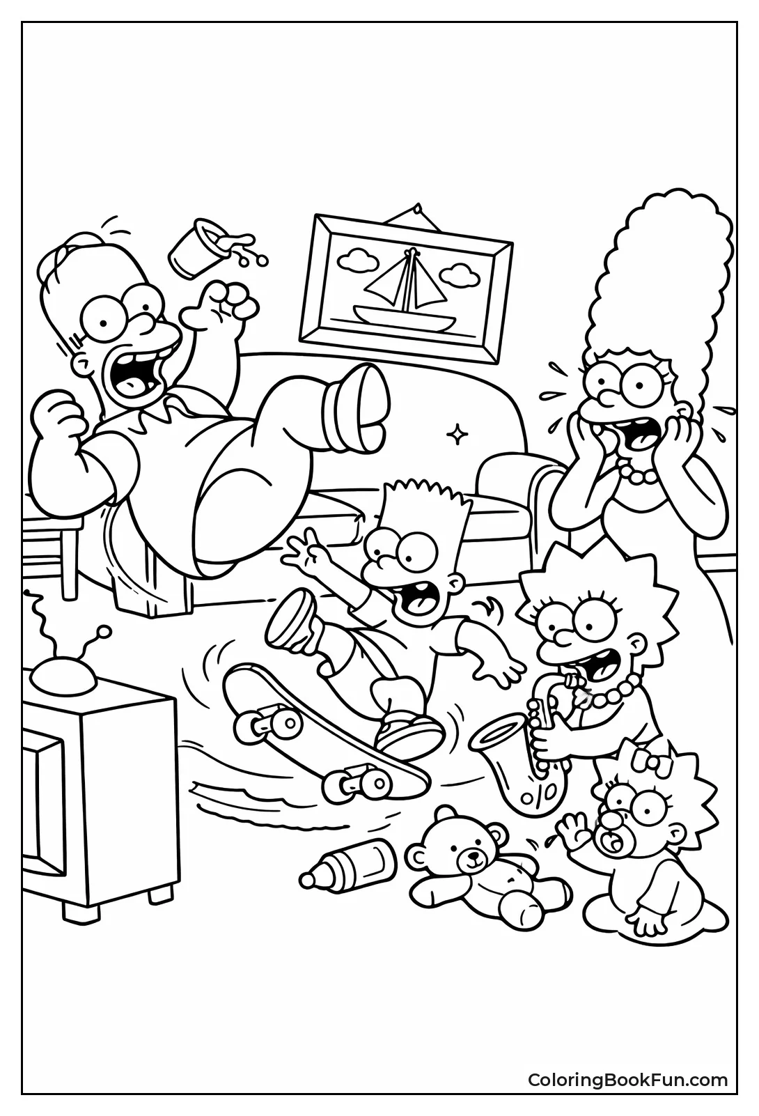 Simpsons Family Silly Moments
