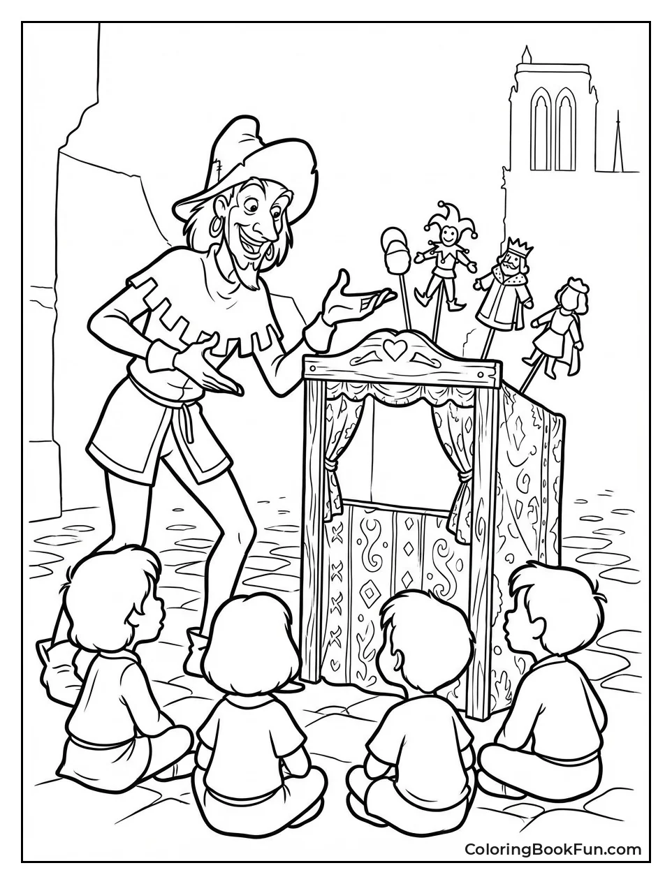 Clopin Plays Puppets for Kids