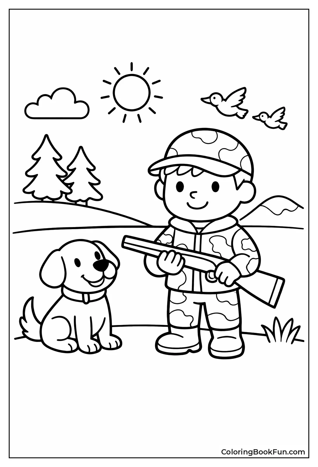 Simple Hunter and Dog