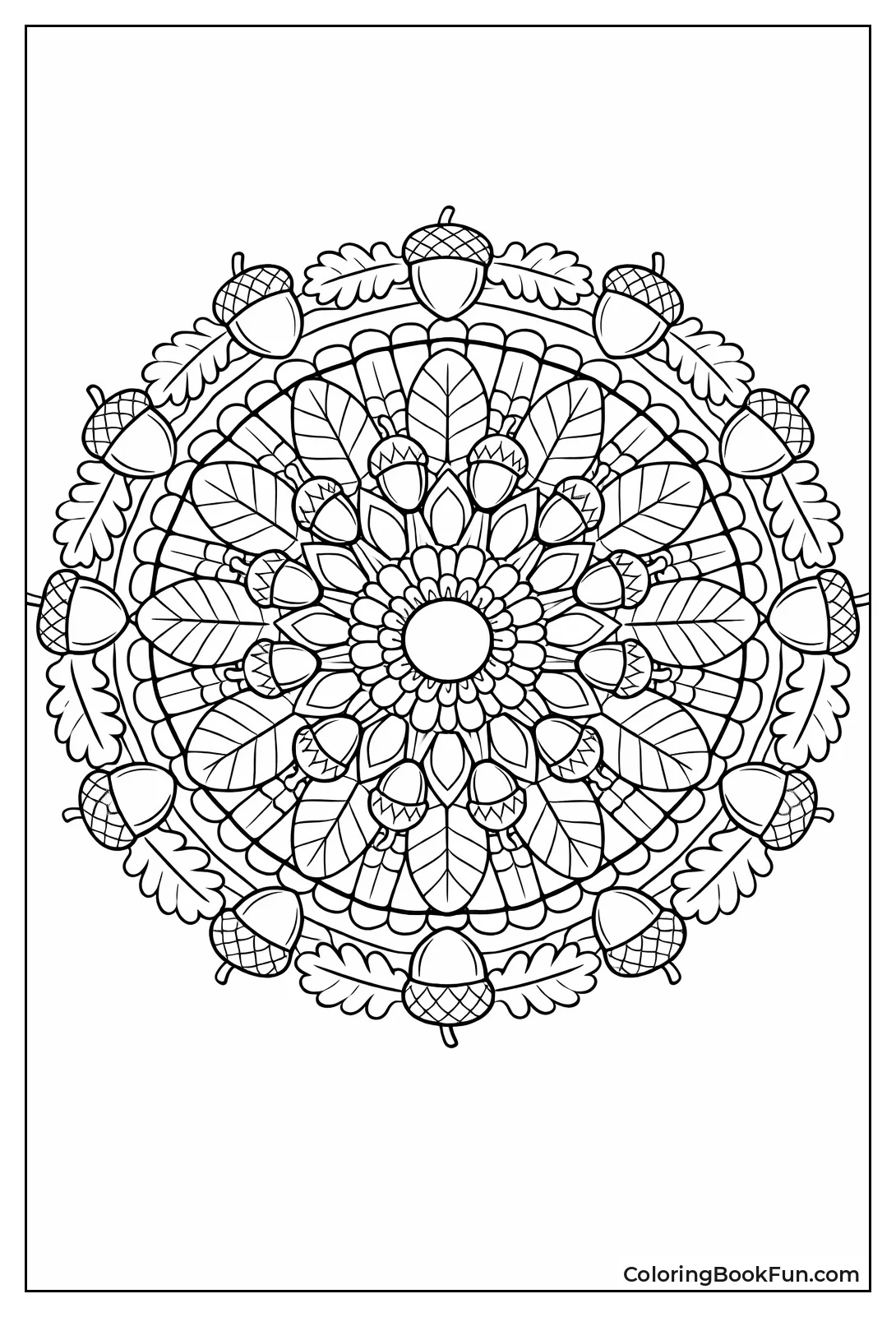 Turkey Feather Mandala