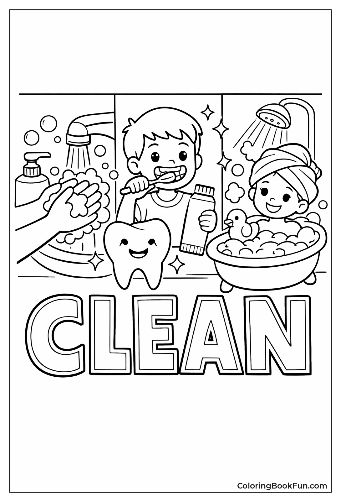 Daily Hygiene Routine Chart