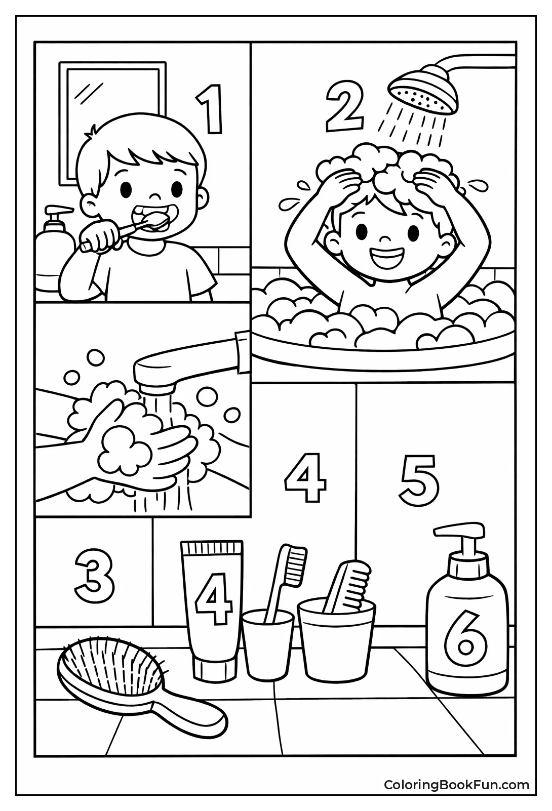 Sink Color by Number