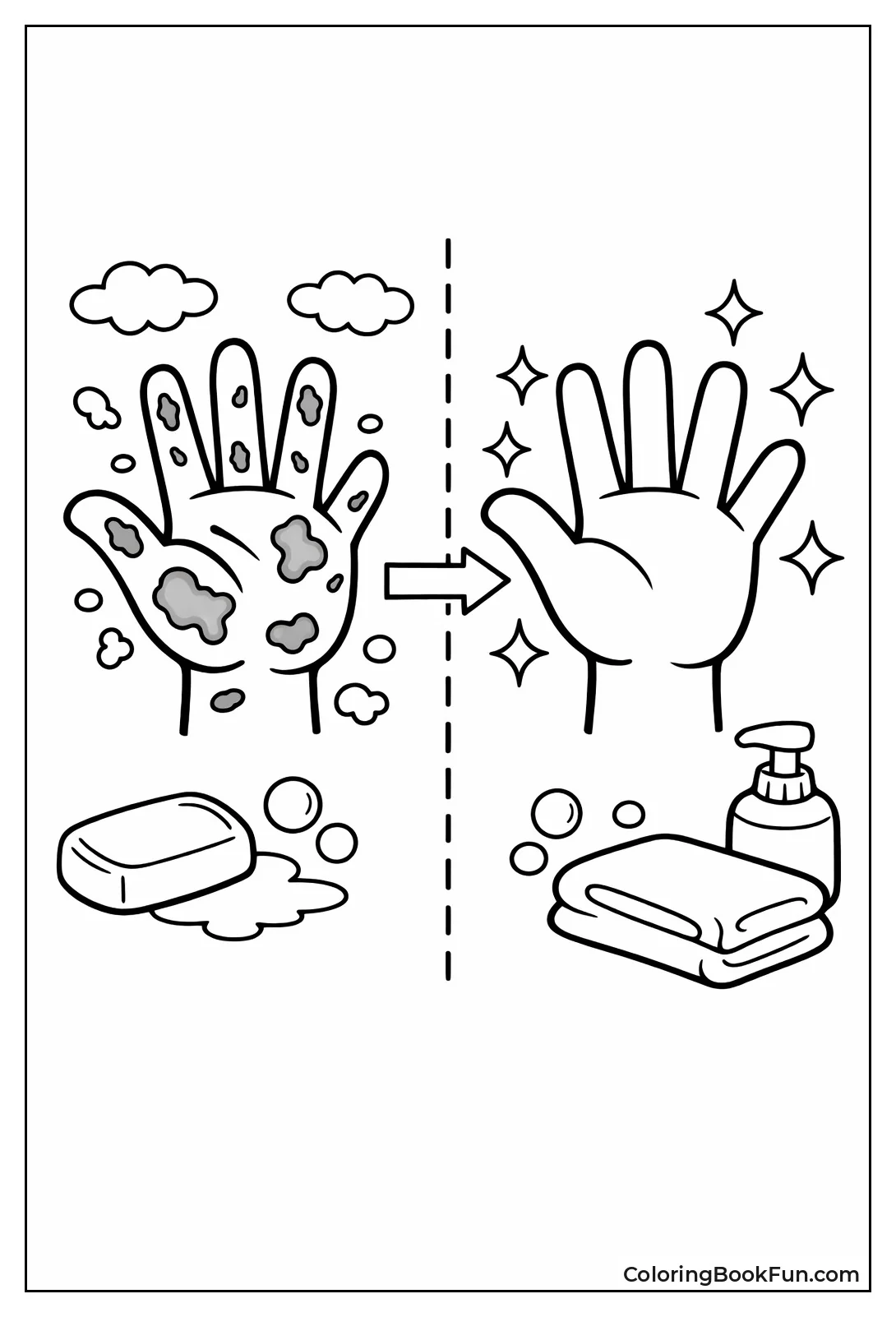 Dirty Hand Becomes Clean