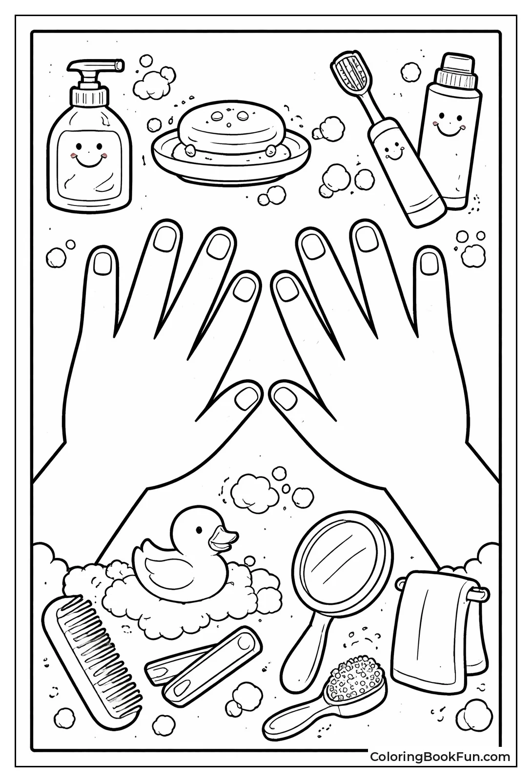 Hands Show Clean Nails